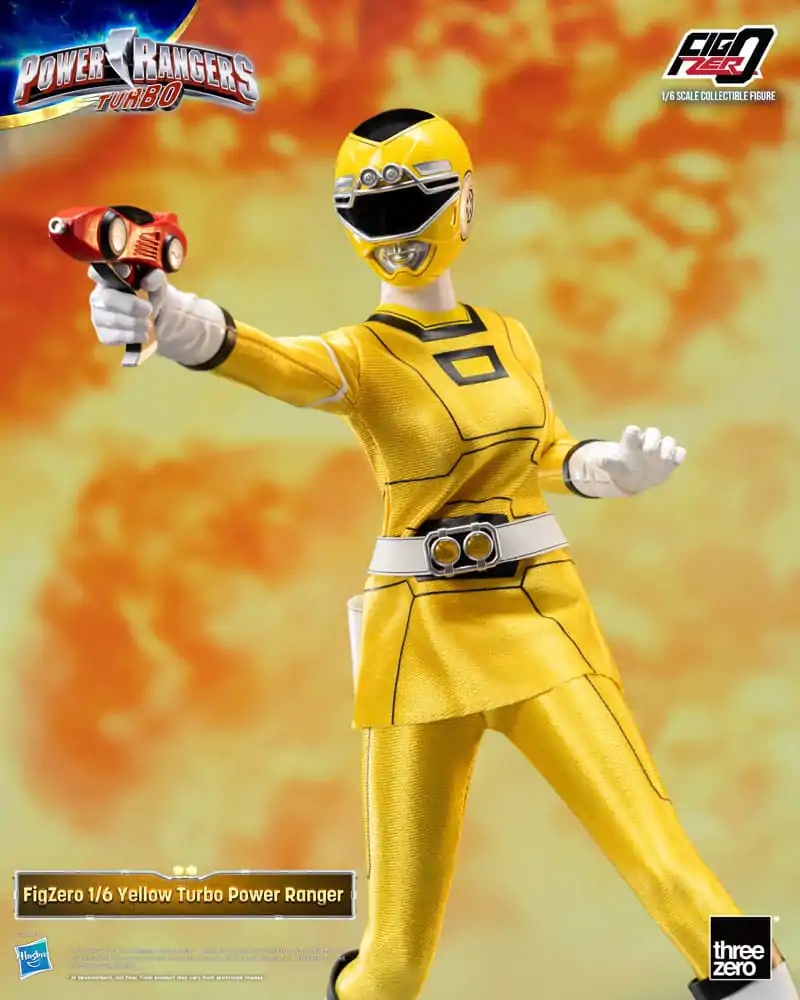 Power Rangers Turbo FigZero Action Figure 1/6 Yellow Turbo Power Ranger 30 cm product photo