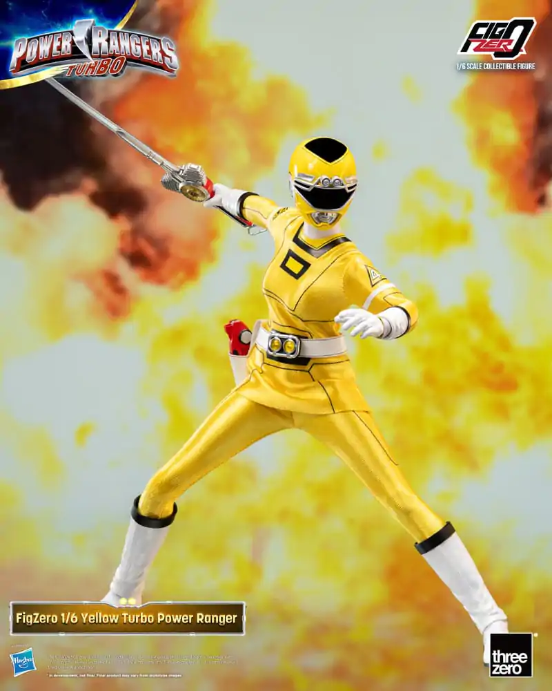 Power Rangers Turbo FigZero Action Figure 1/6 Yellow Turbo Power Ranger 30 cm product photo