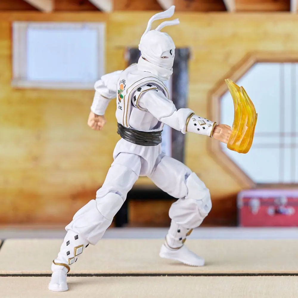 Power Rangers x Cobra Kai Ligtning Collection Action Figure Morphed Daniel LaRusso White Crane Ranger 15 cm product photo