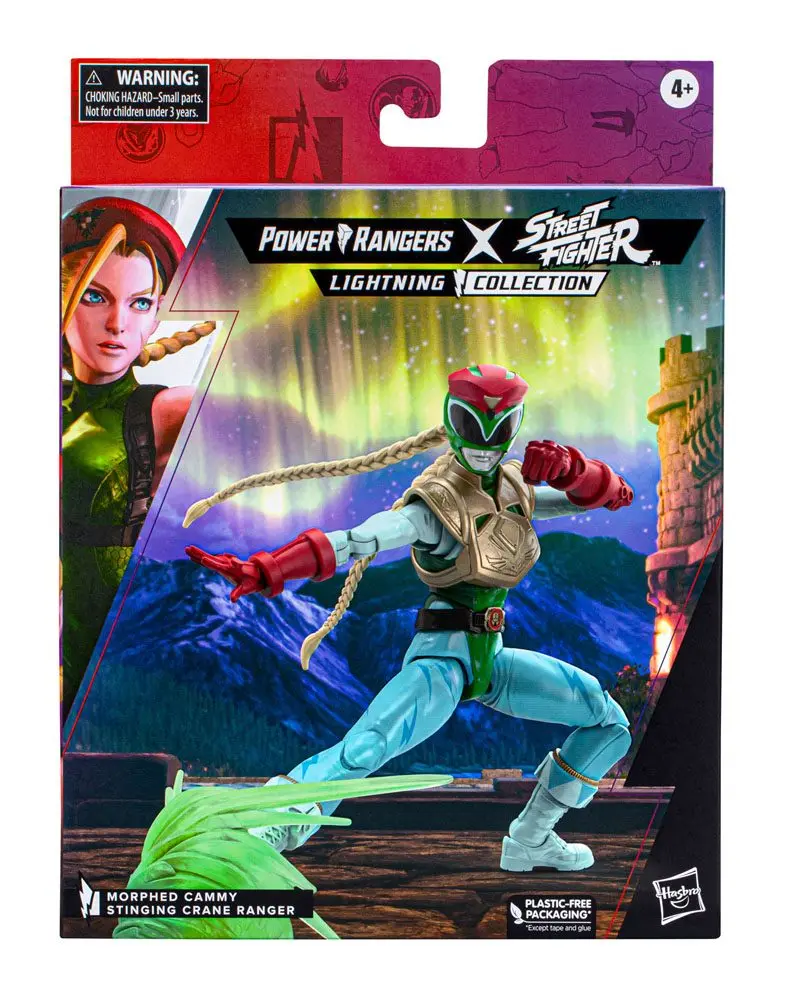 Power Rangers x Street Fighter Lightning Collection Action Figure Morphed Cammy Stinging Crane Ranger 15 cm product photo