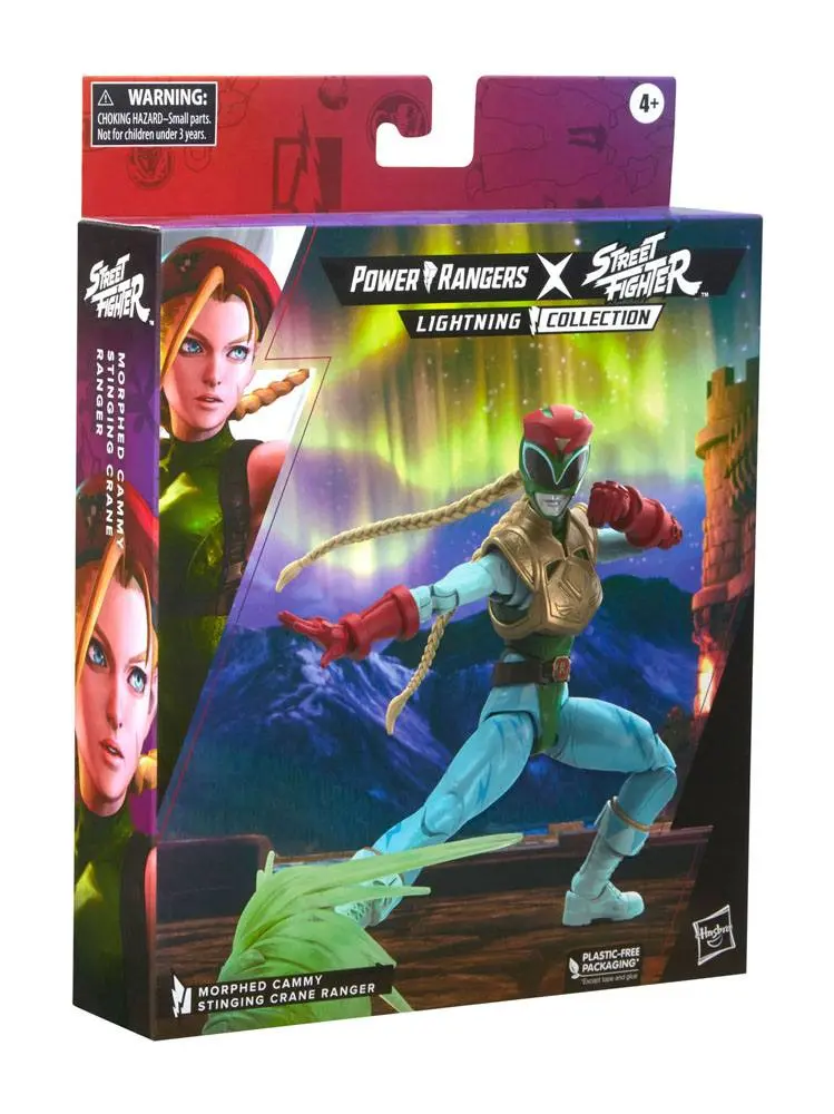 Power Rangers x Street Fighter Lightning Collection Action Figure Morphed Cammy Stinging Crane Ranger 15 cm product photo