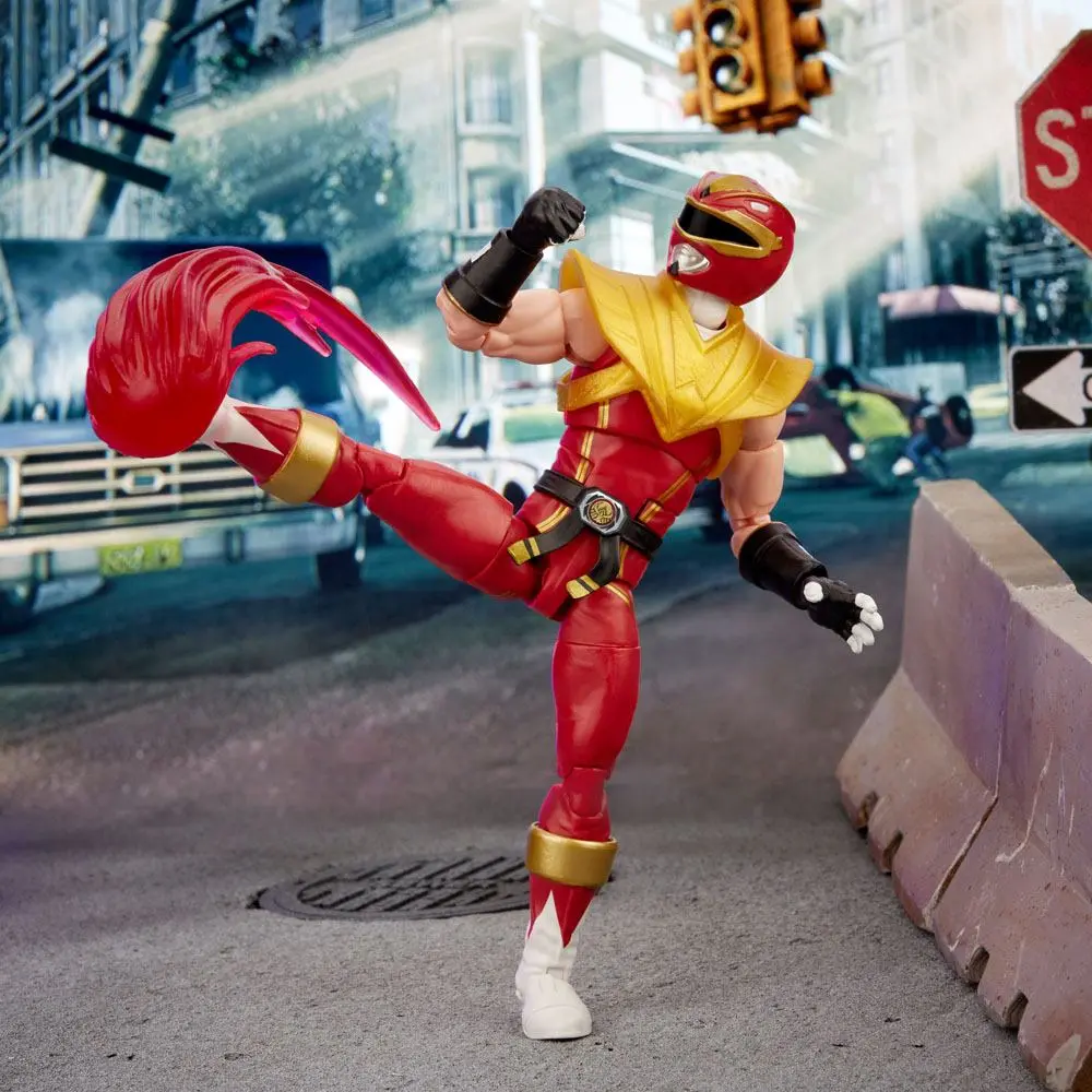 Power Rangers x Street Fighter Lightning Collection Action Figure Morphed Ken Soaring Falcon Ranger 15 cm product photo
