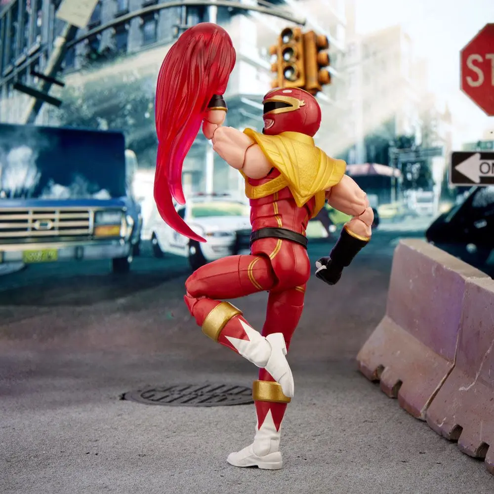 Power Rangers x Street Fighter Lightning Collection Action Figure Morphed Ken Soaring Falcon Ranger 15 cm product photo