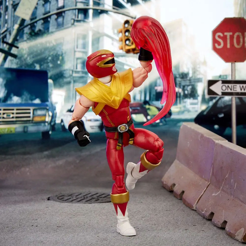 Power Rangers x Street Fighter Lightning Collection Action Figure Morphed Ken Soaring Falcon Ranger 15 cm product photo