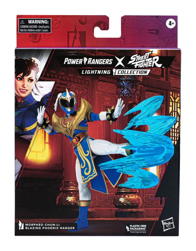 Power Rangers x Street Fighter Ligtning Collection Action Figure Morphed Chun-Li Blazing Phoenix Ranger 15 cm product photo