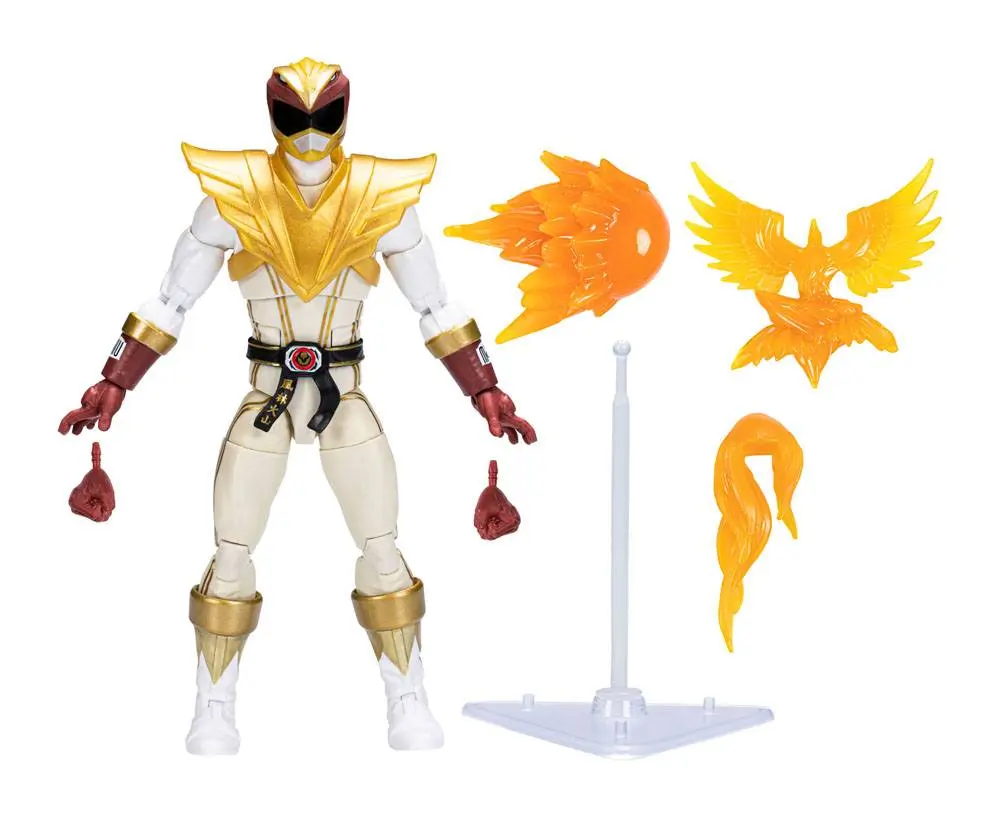 Power Rangers x Street Fighter Ligtning Collection Action Figure Morphed Ryu Crimson Hawk Ranger 15 cm product photo