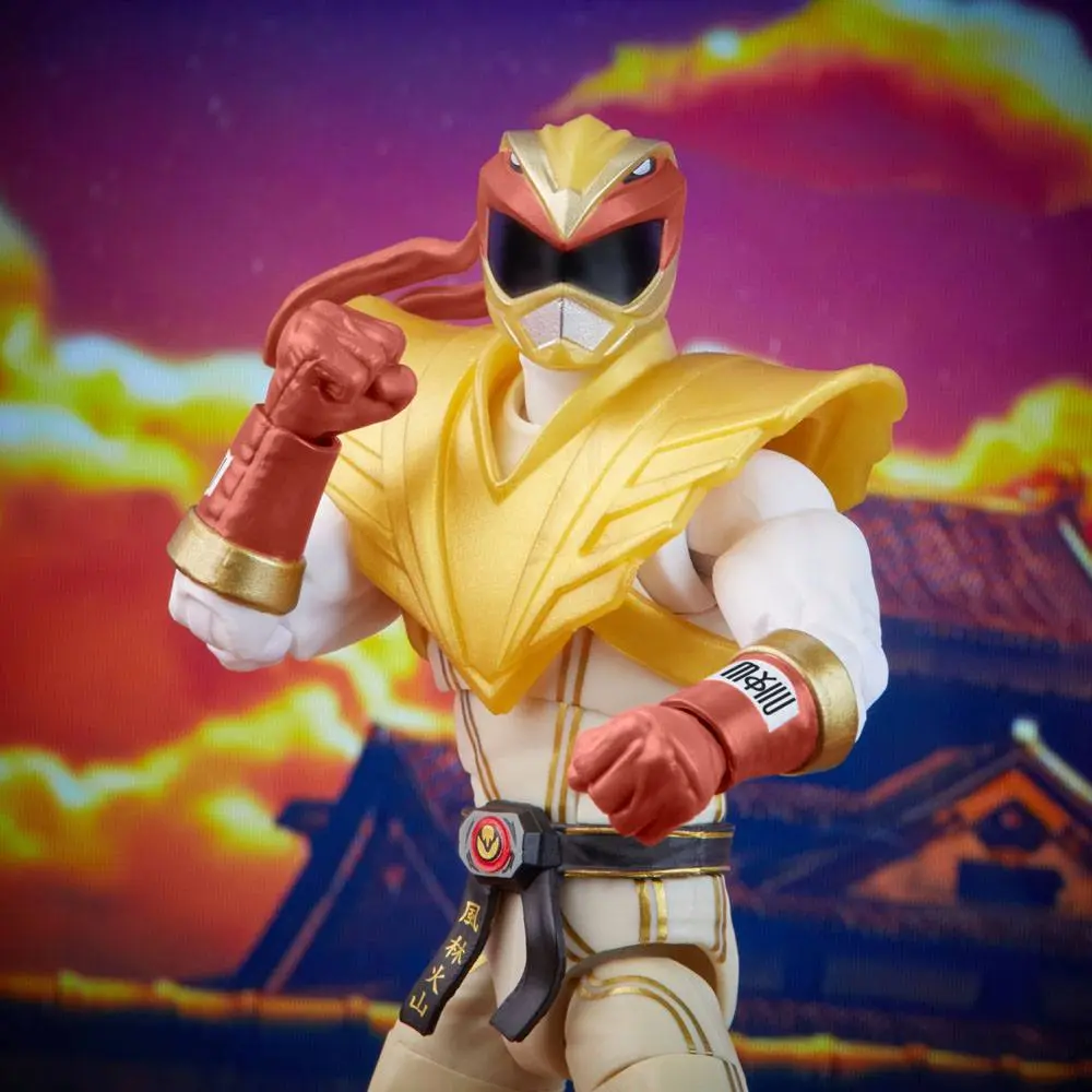Power Rangers x Street Fighter Ligtning Collection Action Figure Morphed Ryu Crimson Hawk Ranger 15 cm product photo