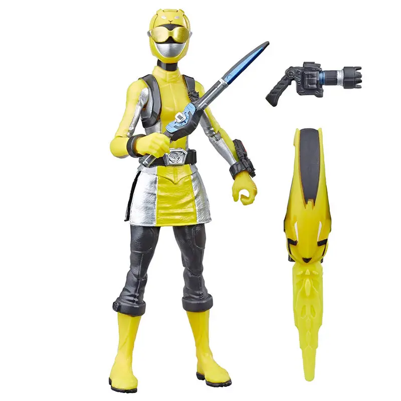 Power Rangers Yellow Ranger Beast Morphers figure 15cm product photo