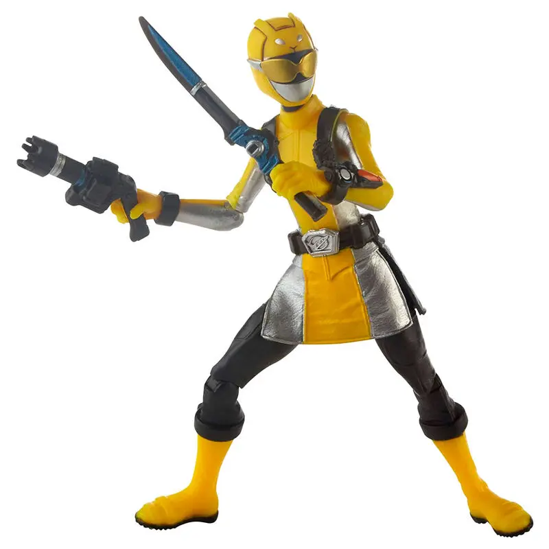 Power Rangers Yellow Ranger Beast Morphers figure 15cm product photo