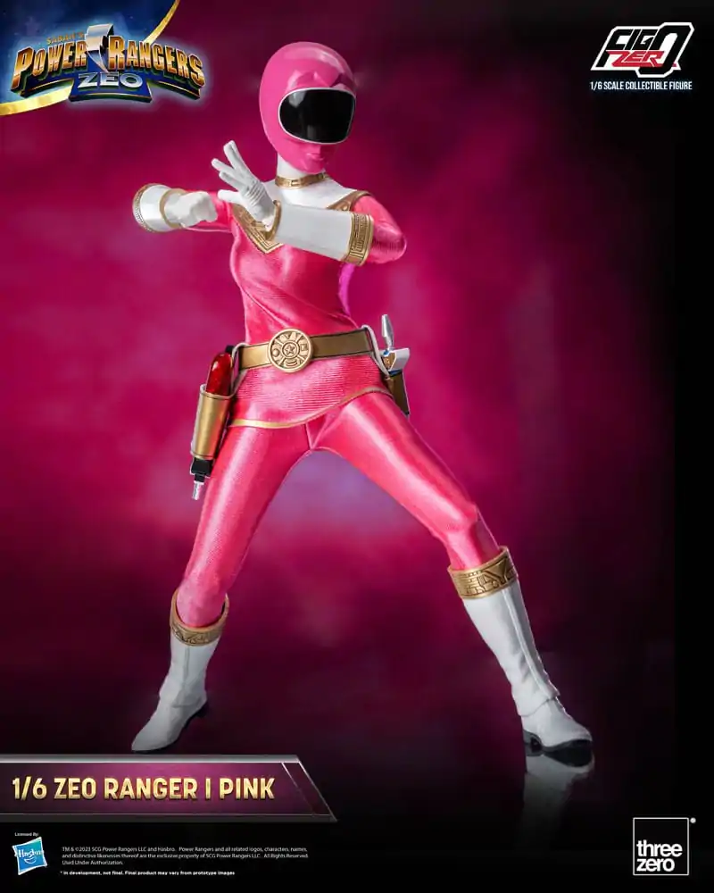 Power Rangers Zeo FigZero Action Figure 1/6 Ranger I Pink 30 cm product photo
