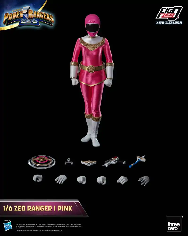 Power Rangers Zeo FigZero Action Figure 1/6 Ranger I Pink 30 cm product photo