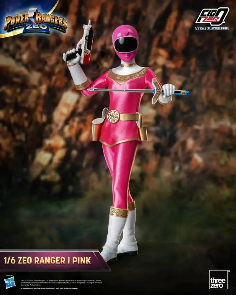 Power Rangers Zeo FigZero Action Figure 1/6 Ranger I Pink 30 cm product photo