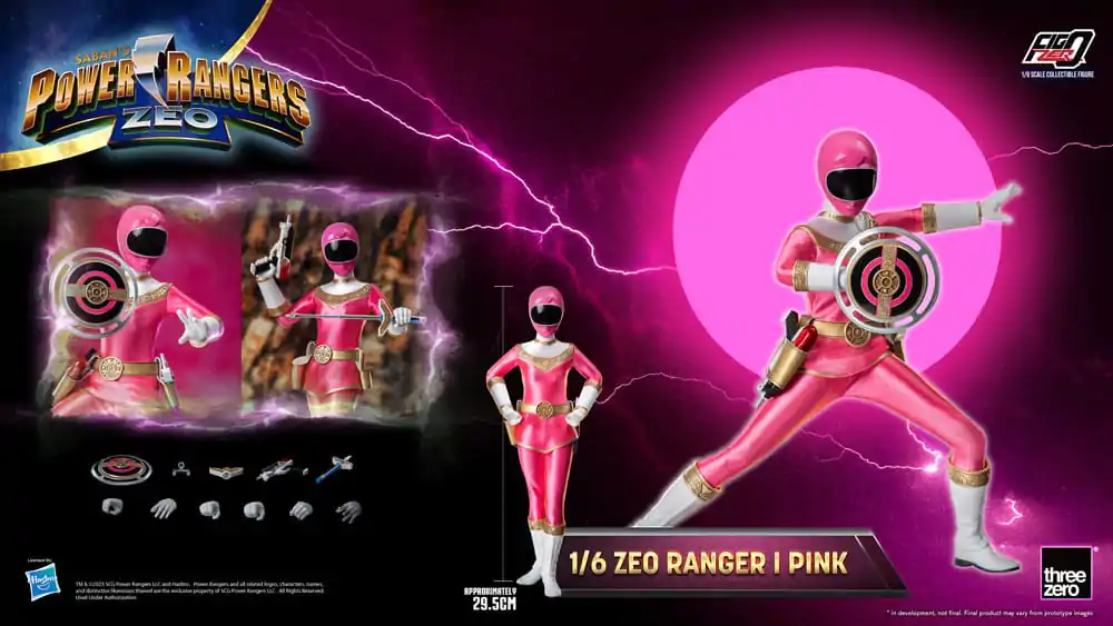 Power Rangers Zeo FigZero Action Figure 1/6 Ranger I Pink 30 cm product photo
