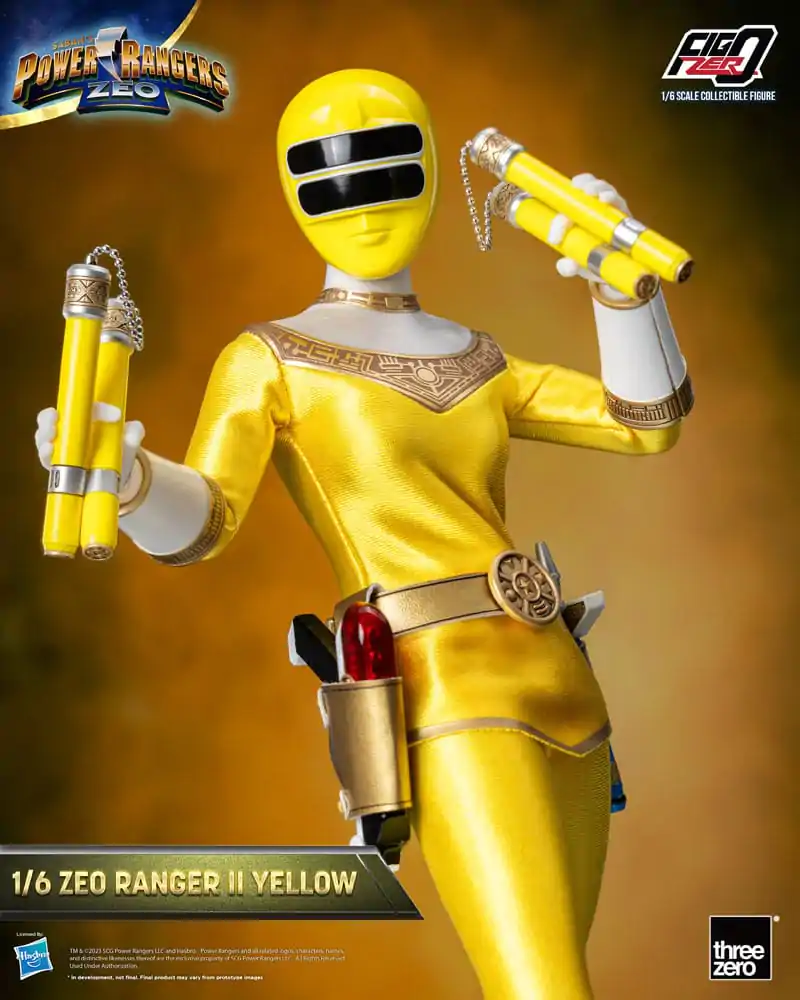 Power Rangers Zeo FigZero Action Figure 1/6 Ranger II Yellow 30 cm termékfotó