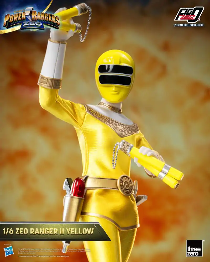 Power Rangers Zeo FigZero Action Figure 1/6 Ranger II Yellow 30 cm termékfotó