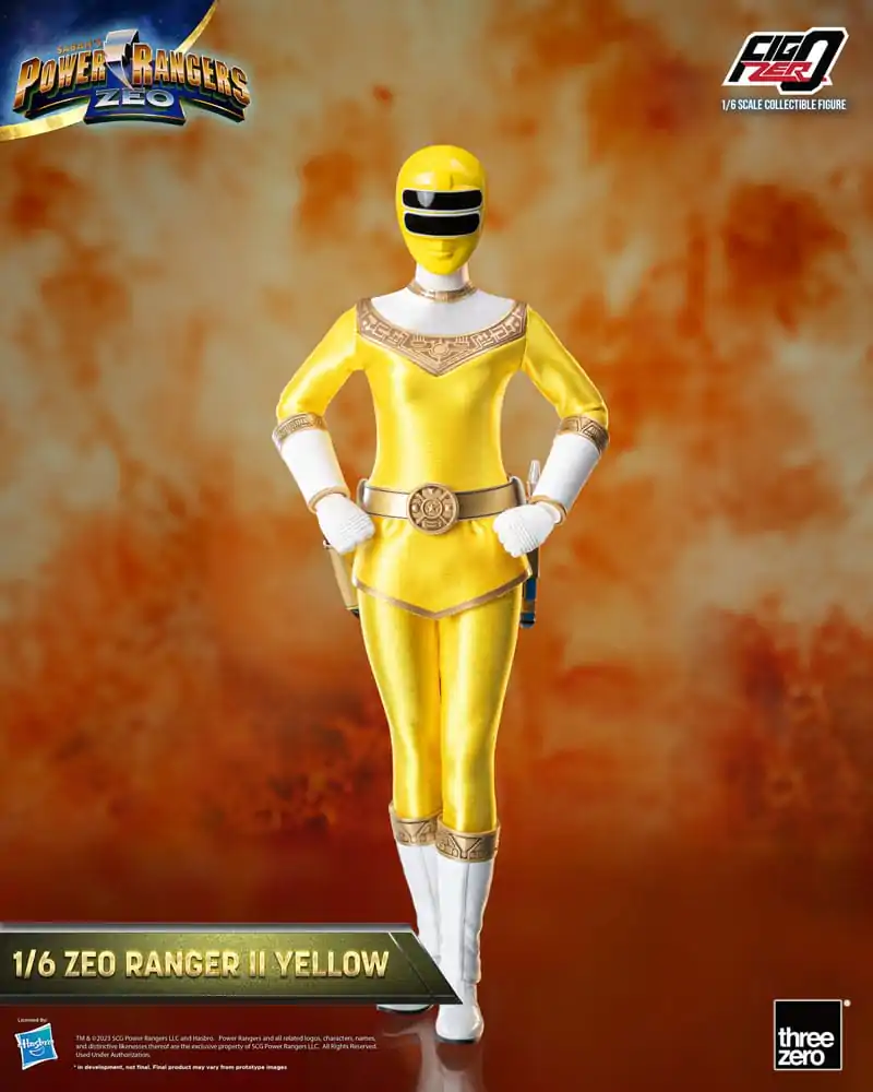 Power Rangers Zeo FigZero Action Figure 1/6 Ranger II Yellow 30 cm termékfotó