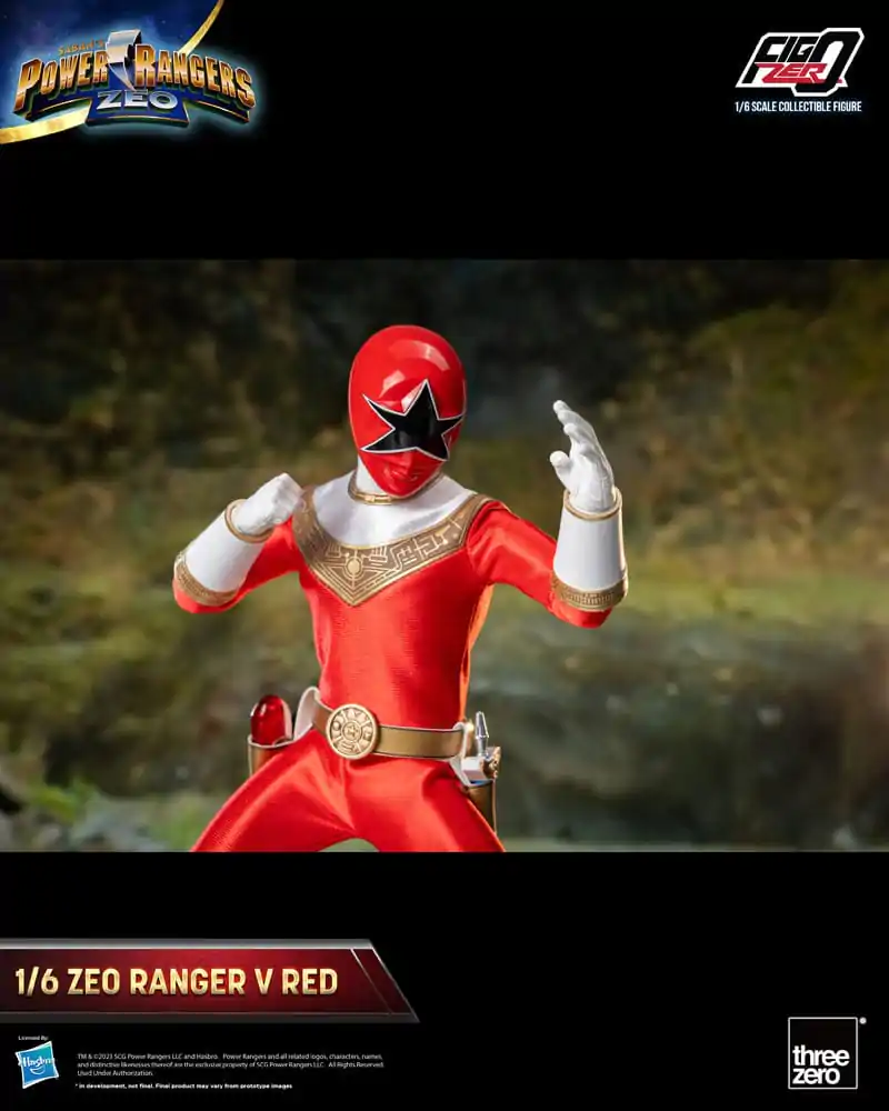 Power Rangers Zeo FigZero Action Figure 1/6 Ranger V Red 30 cm termékfotó