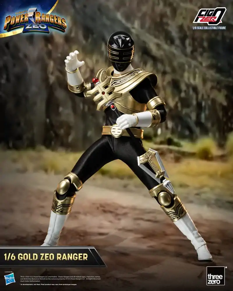 Power Rangers Zeo FigZero Action Figure 1/6 Gold Zeo Power Ranger 30 cm termékfotó