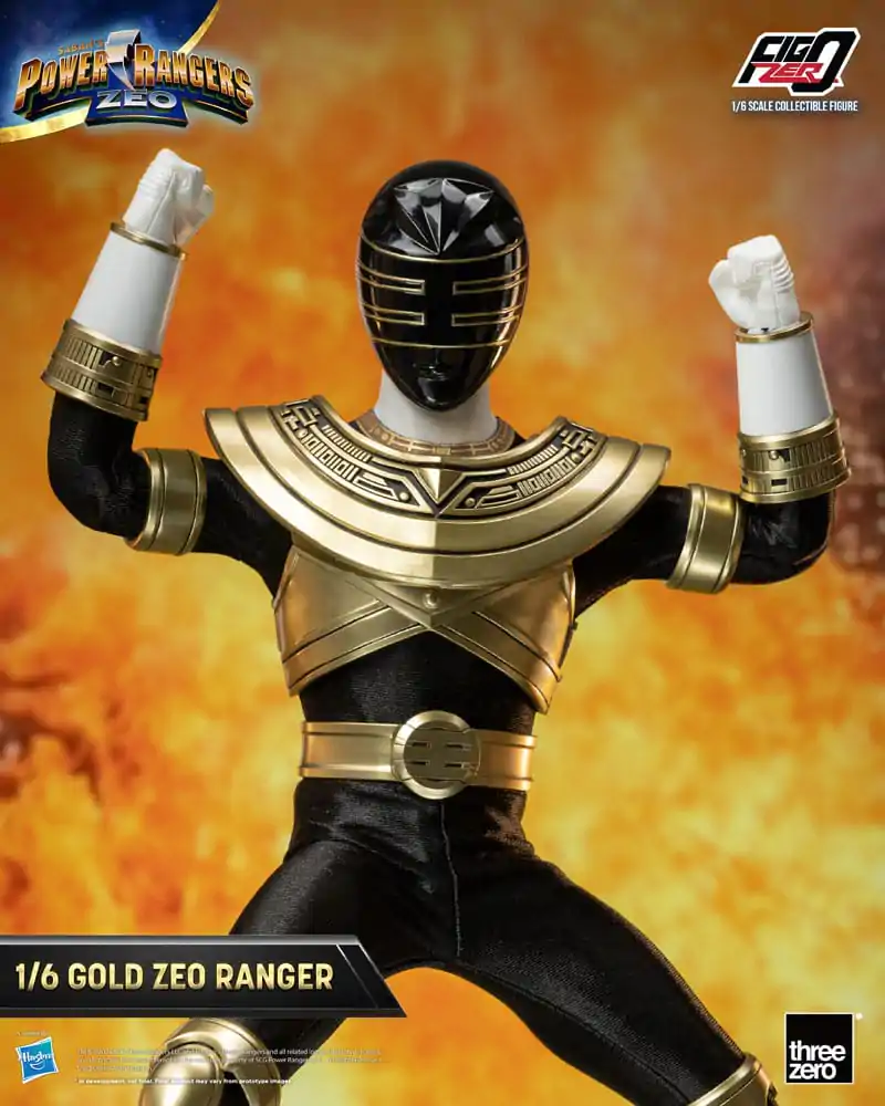 Power Rangers Zeo FigZero Action Figure 1/6 Gold Zeo Power Ranger 30 cm termékfotó