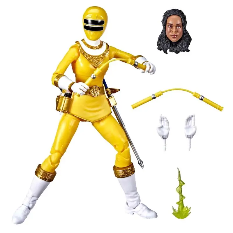Power Rangers Zeo Yellow Ranger figure 15cm product photo