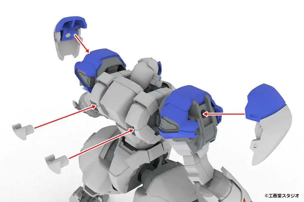 POWERDoLLS2 Plastic Model Kit 1/48 X-4S (PDW-S810) PLD 13 cm product photo