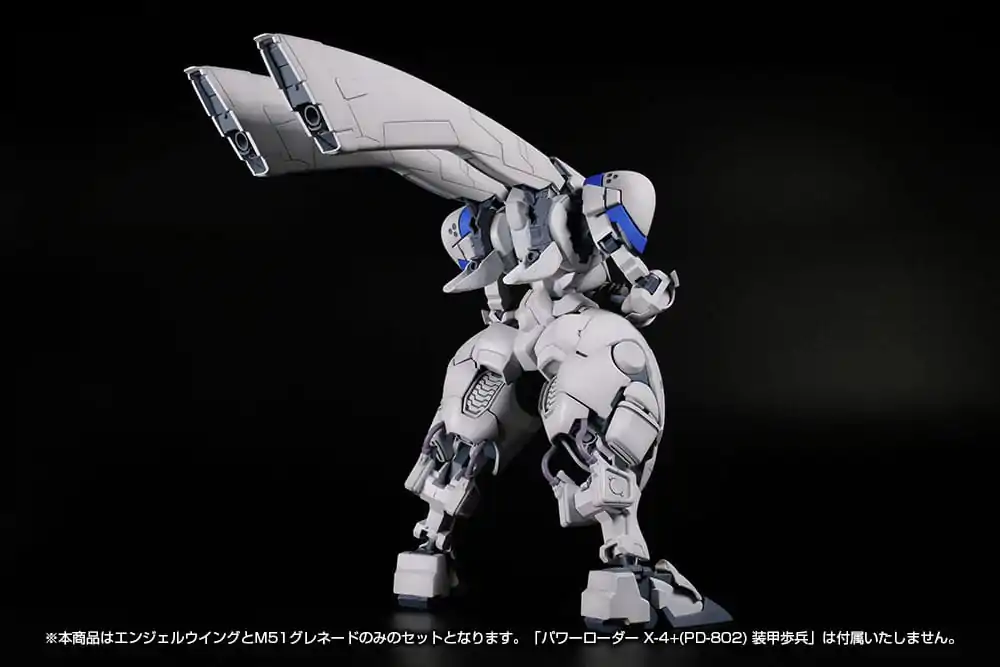 POWERDoLLS2 Accesoory Set 1/35 X-4+(PD-802) Weapon Set1 Angel Wing &amp; M51Grenade Launcher (re-run) 20 cm product photo