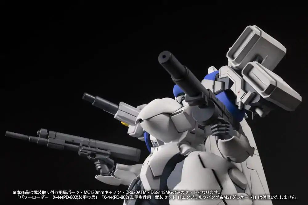 POWERDoLLS2 Accesoory Set 1/35 X-4+(PD-802) Weapon Set2 Shoulder Parts for Mounting Weapons &amp; MC Canon &amp; Dru20ATM&amp;DSG11SMG (re-run) 10 cm product photo
