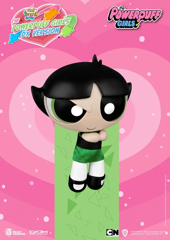 Powerpuff Girls Dynamic 8ction Heroes Action Figures 1/9 Blossom, Bubbles & Buttercup Deluxe 14 cm product photo