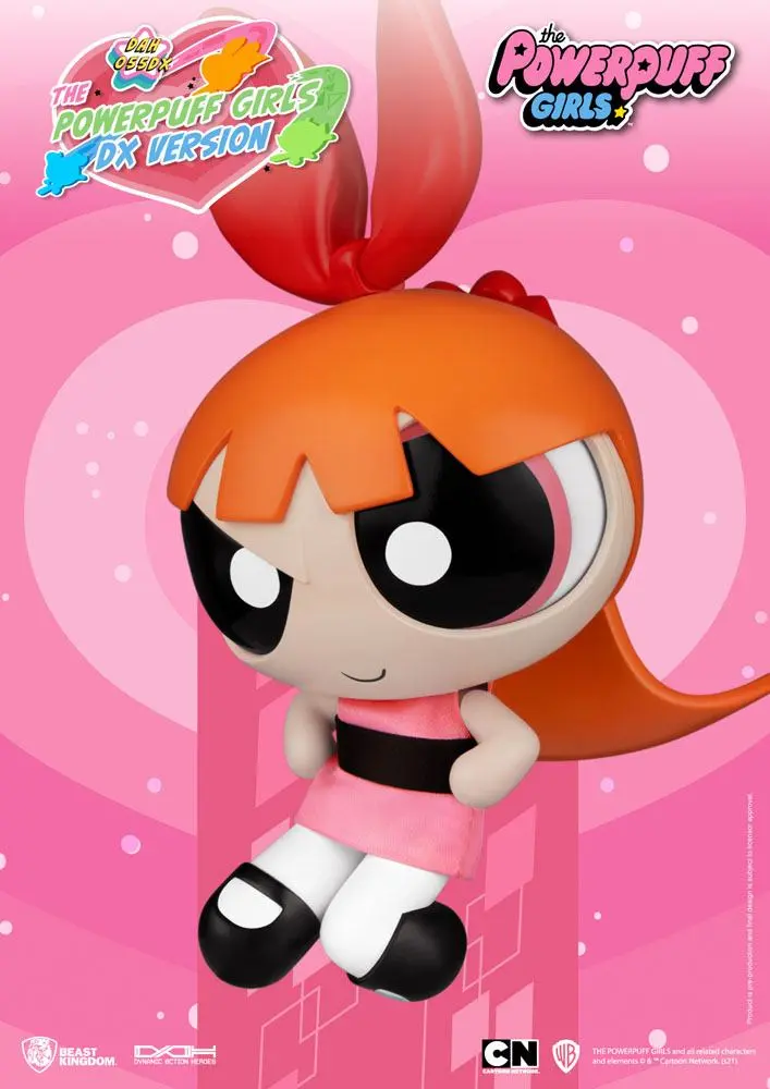 Powerpuff Girls Dynamic 8ction Heroes Action Figures 1/9 Blossom, Bubbles & Buttercup Deluxe 14 cm product photo