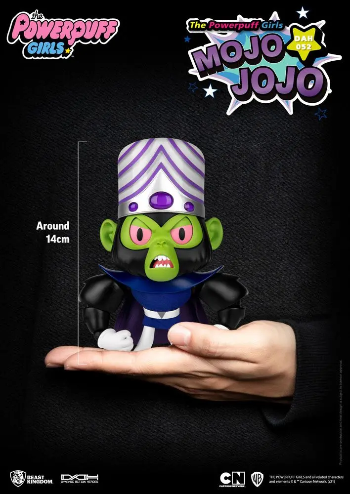 Powerpuff Girls Dynamic 8ction Heroes Action Figure 1/9 Mojo Jojo 14 cm termékfotó