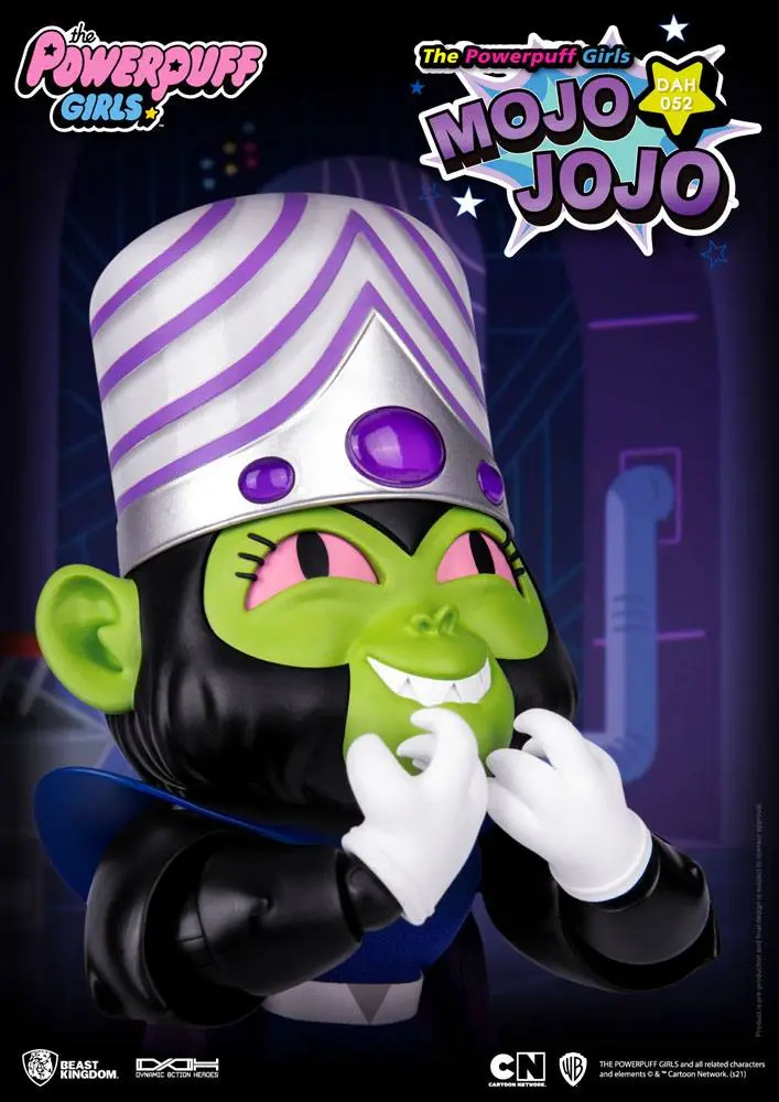 Powerpuff Girls Dynamic 8ction Heroes Action Figure 1/9 Mojo Jojo 14 cm termékfotó