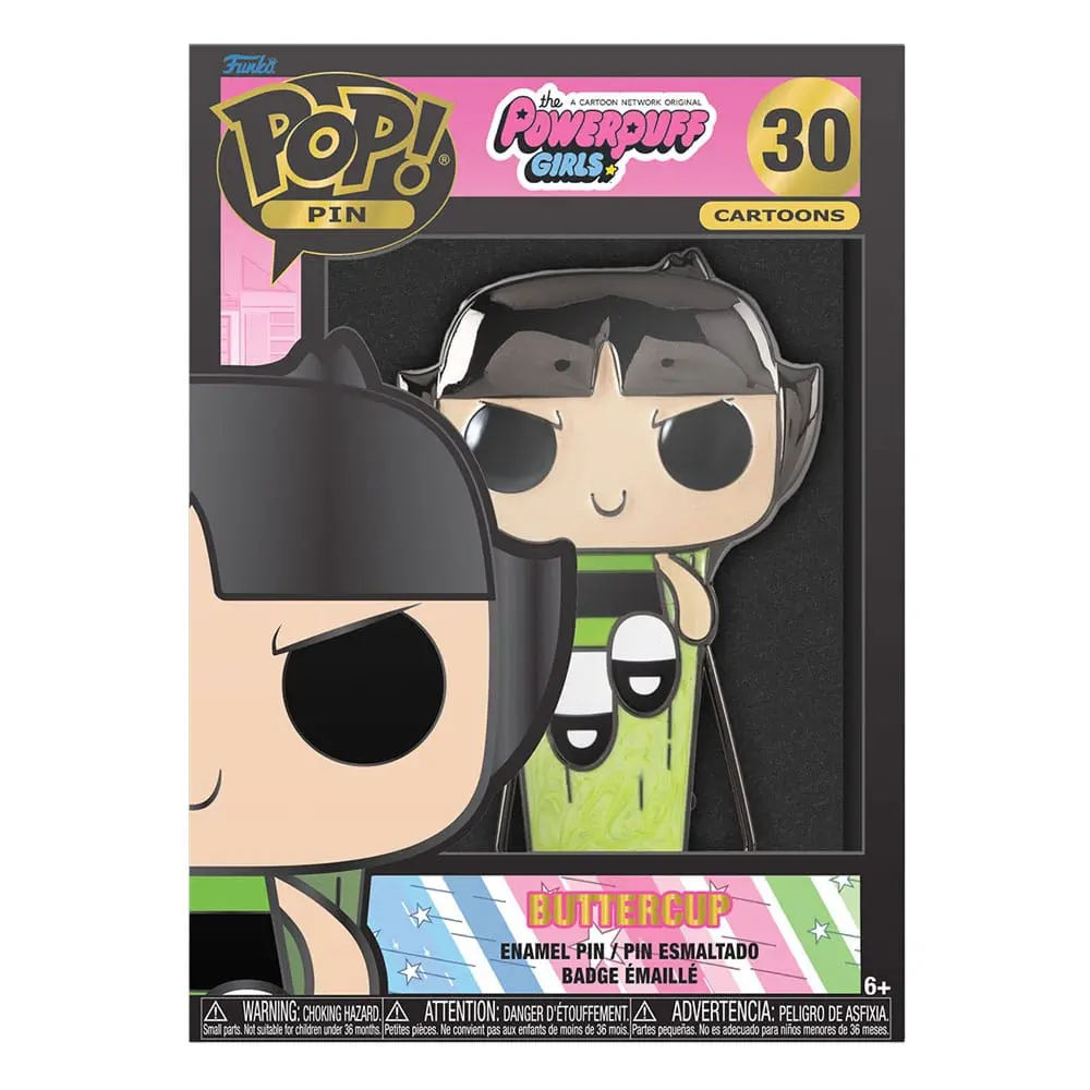 Powerpuff Girls Loungefly POP! Enamel Pin Buttercup 10 cm product photo