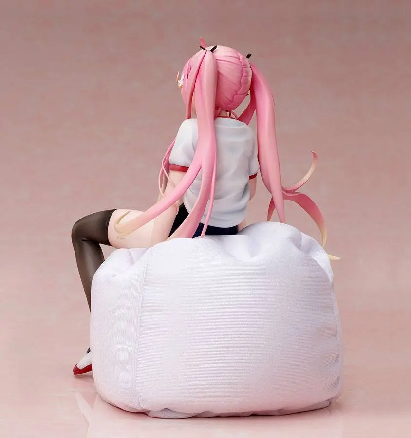 Poyoyon Rock Artwork Collection PVC Statue 1/5.5 Pink Sukumizu 18 cm product photo