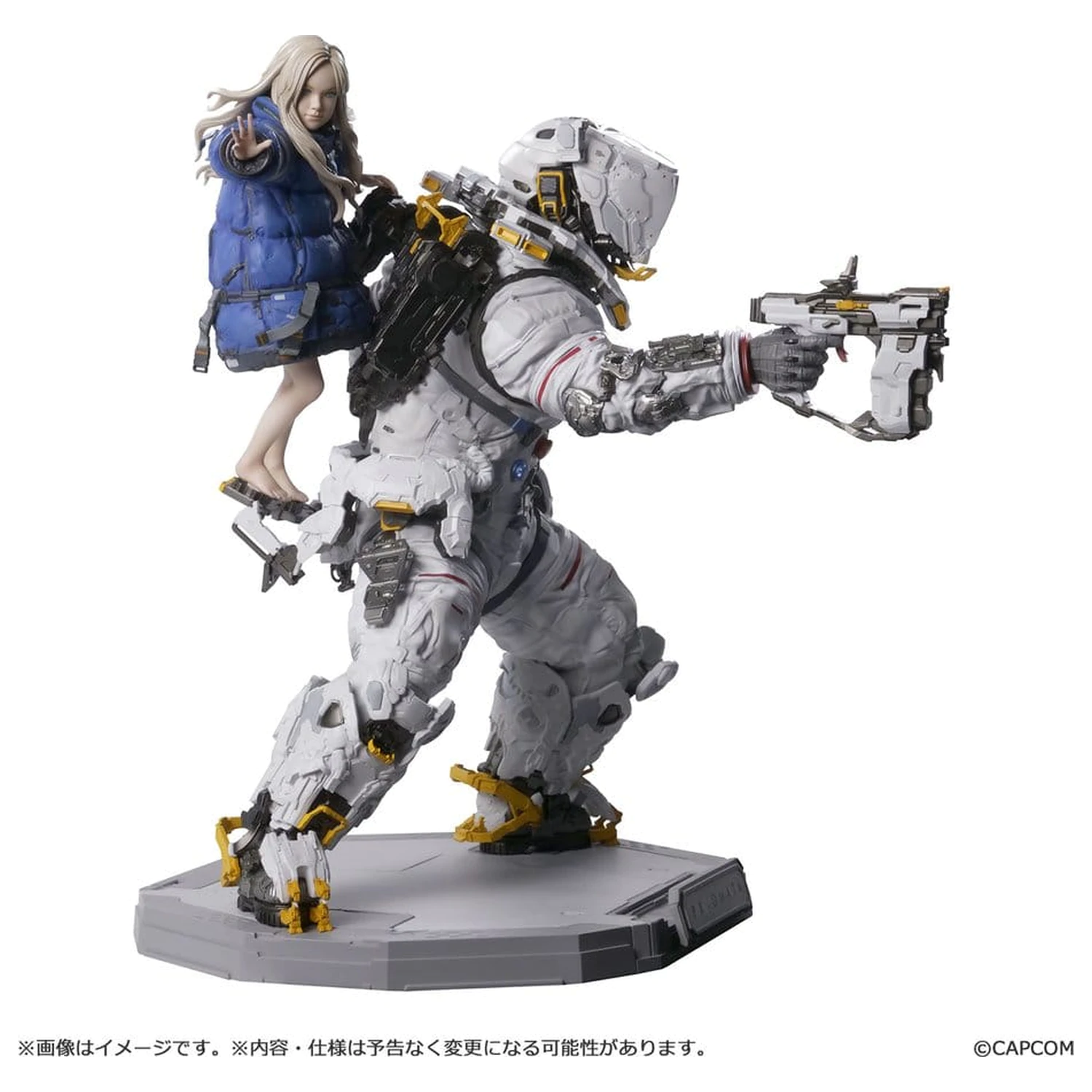 Pragmata Capcom Figure Builder Creator's Model PVC Figure Hugh & Diana 28 cm product photo