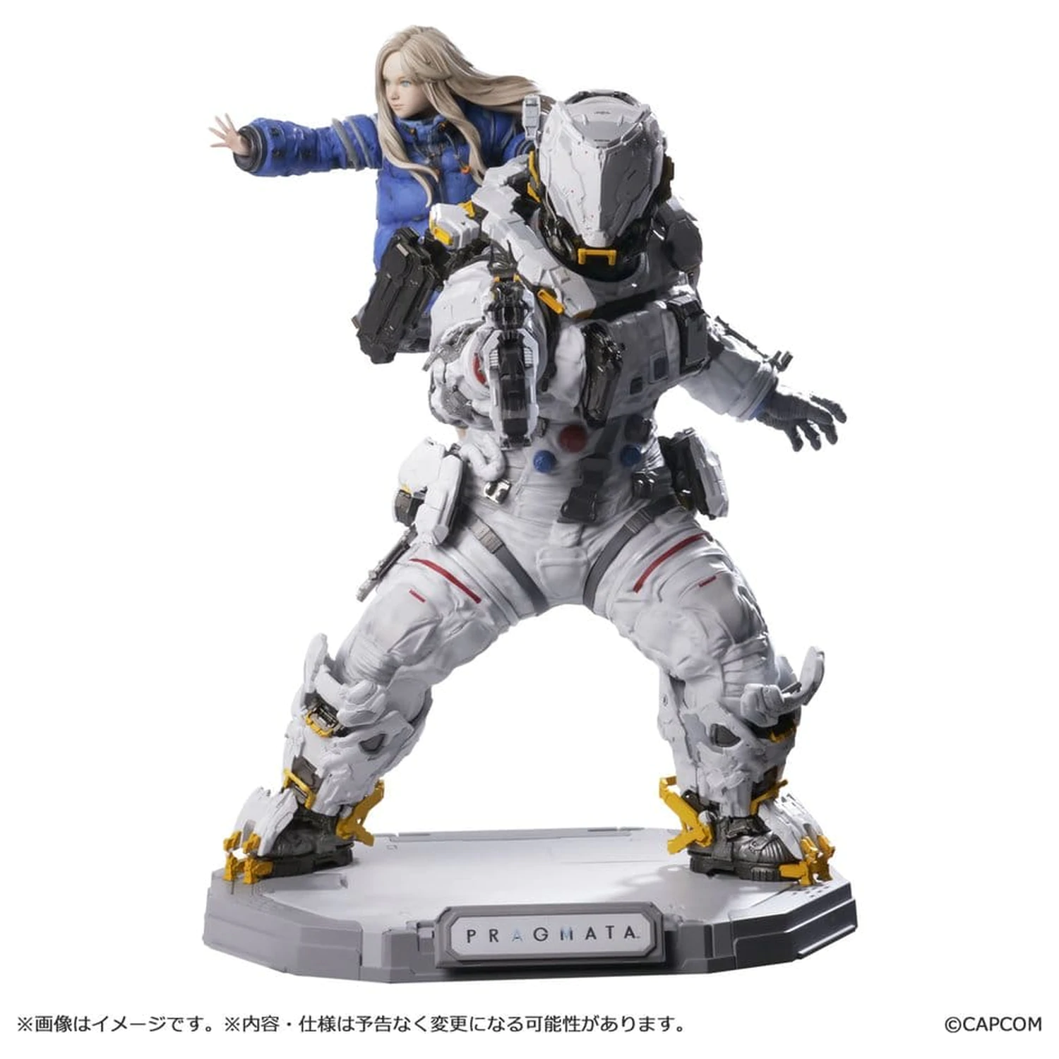 Pragmata Capcom Figure Builder Creator's Model PVC Figure Hugh & Diana 28 cm product photo