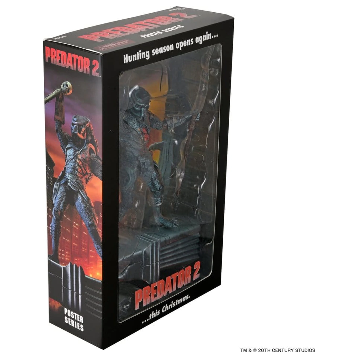 Predator 2 Action Figure City Hunter Poster Series 18 cm         product photo
