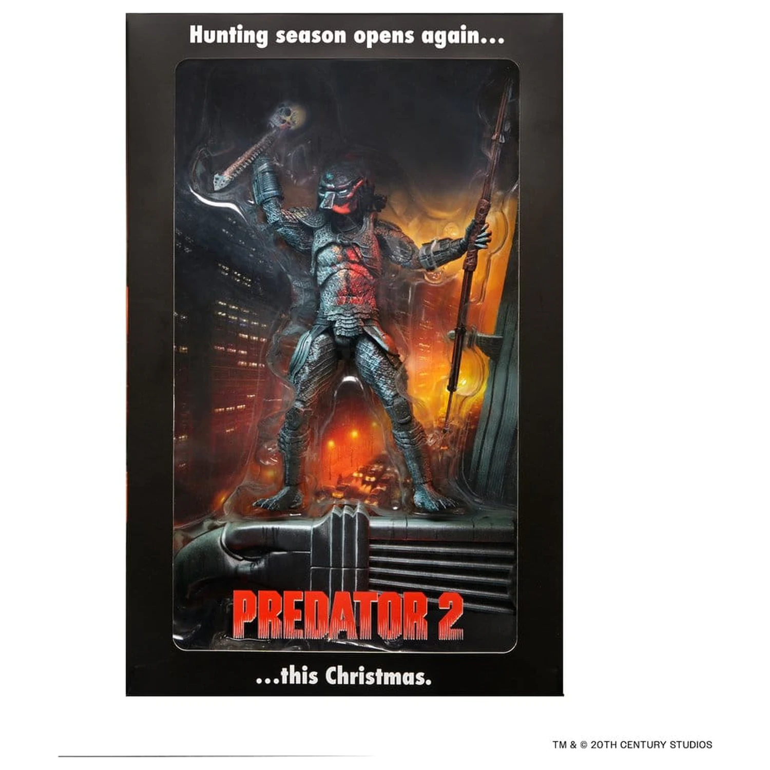 Predator 2 Action Figure City Hunter Poster Series 18 cm         product photo
