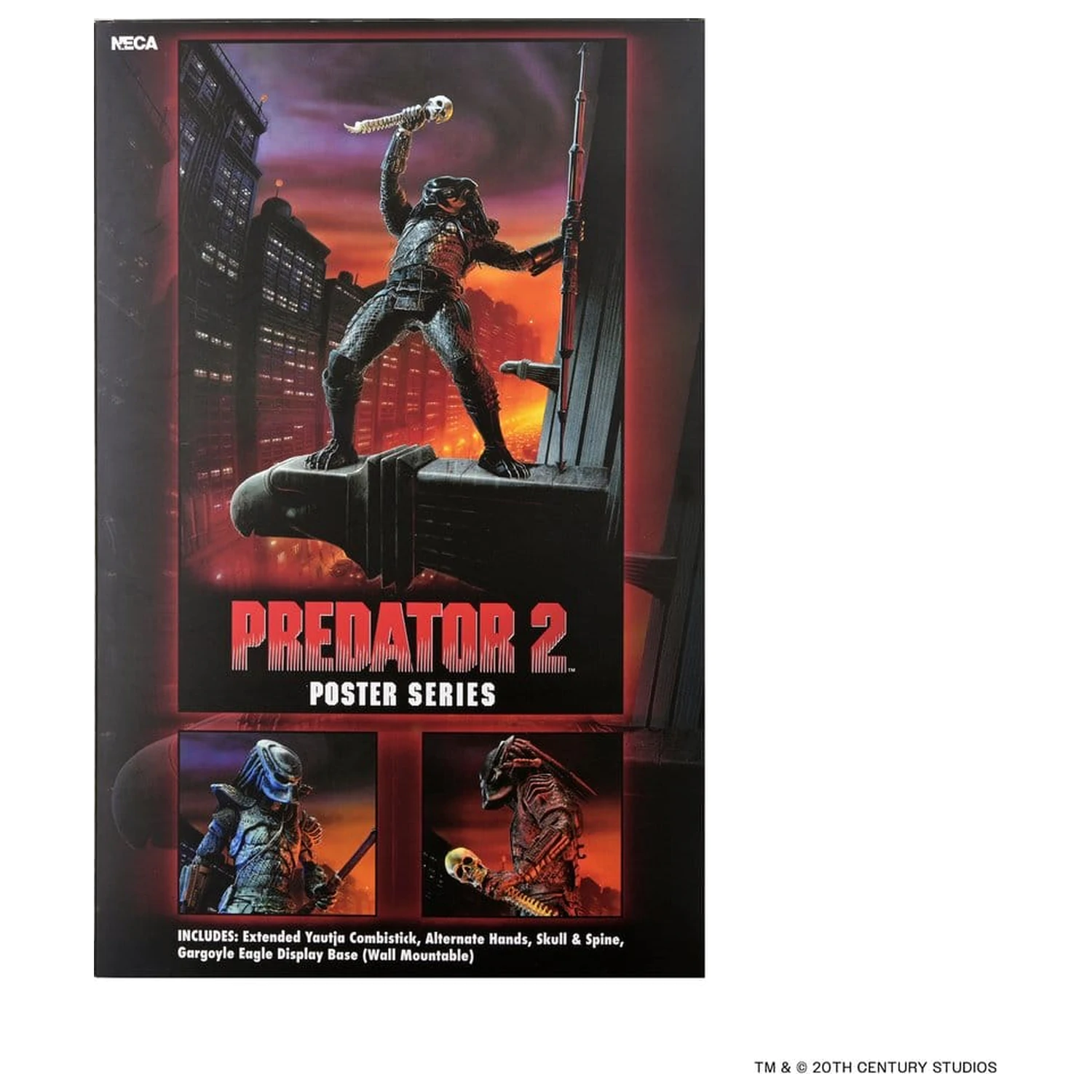 Predator 2 Action Figure City Hunter Poster Series 18 cm         product photo