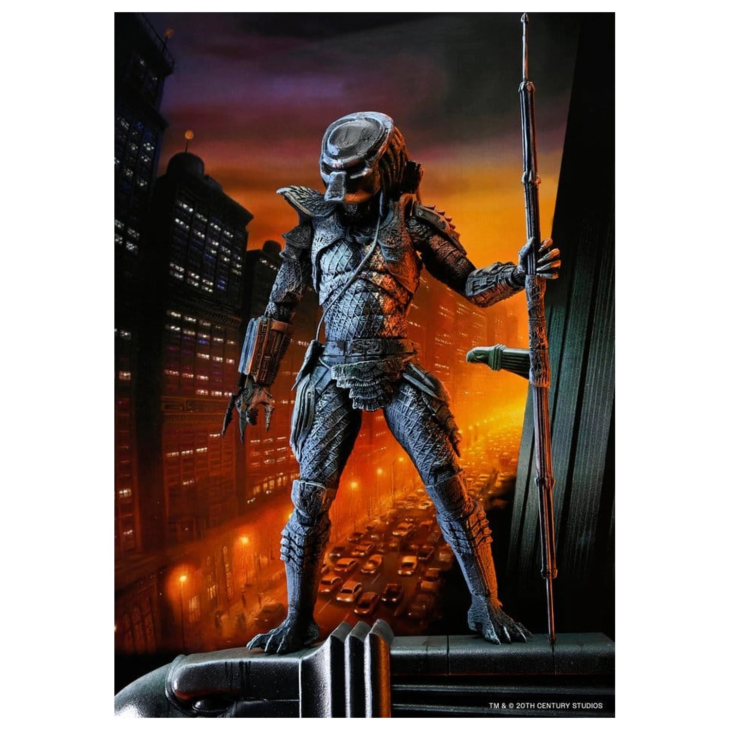 Predator 2 Action Figure City Hunter Poster Series 18 cm         product photo