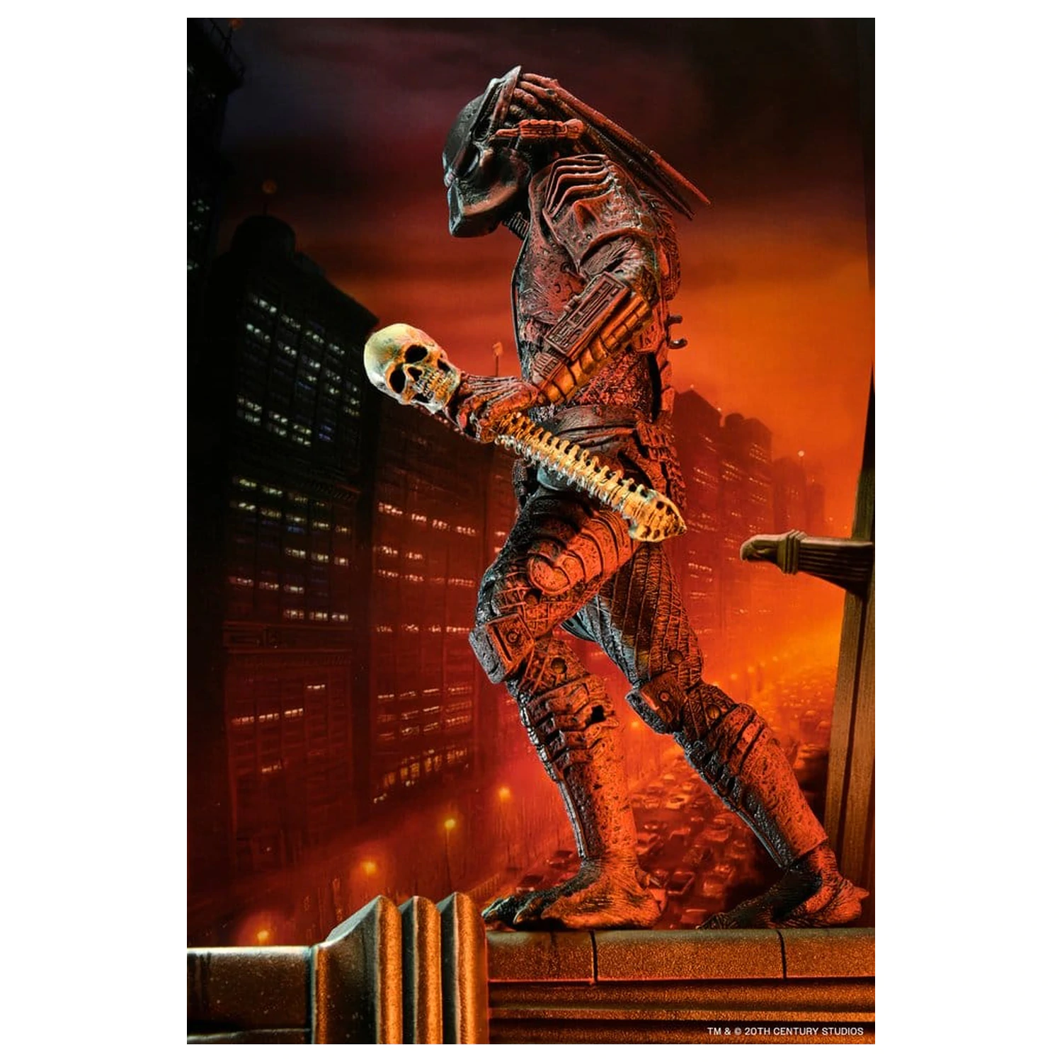 Predator 2 Action Figure City Hunter Poster Series 18 cm         product photo