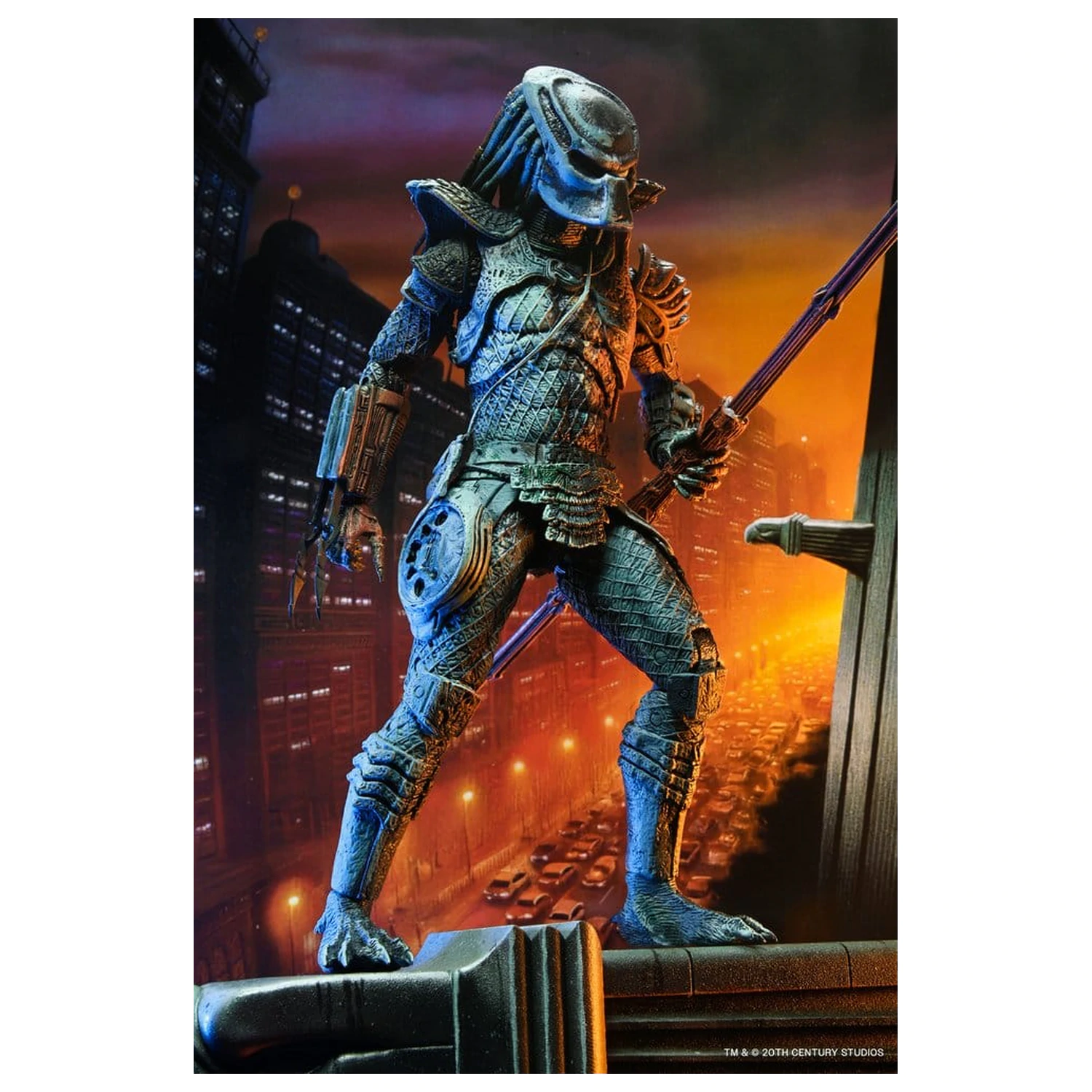 Predator 2 Action Figure City Hunter Poster Series 18 cm         product photo