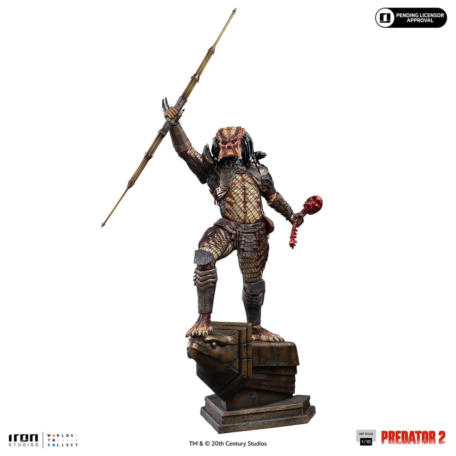 Predator 2 Predator City Hunter Art Scale Statue 1/10 Predator City Hunter product photo