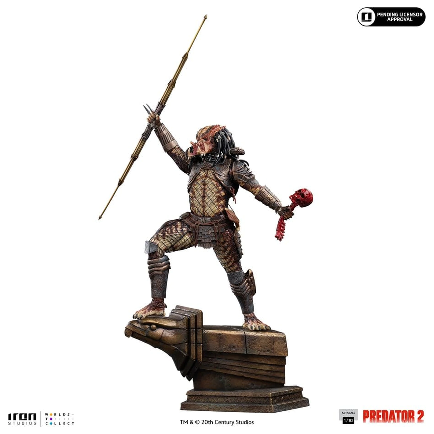 Predator 2 Predator City Hunter Art Scale Statue 1/10 Predator City Hunter product photo