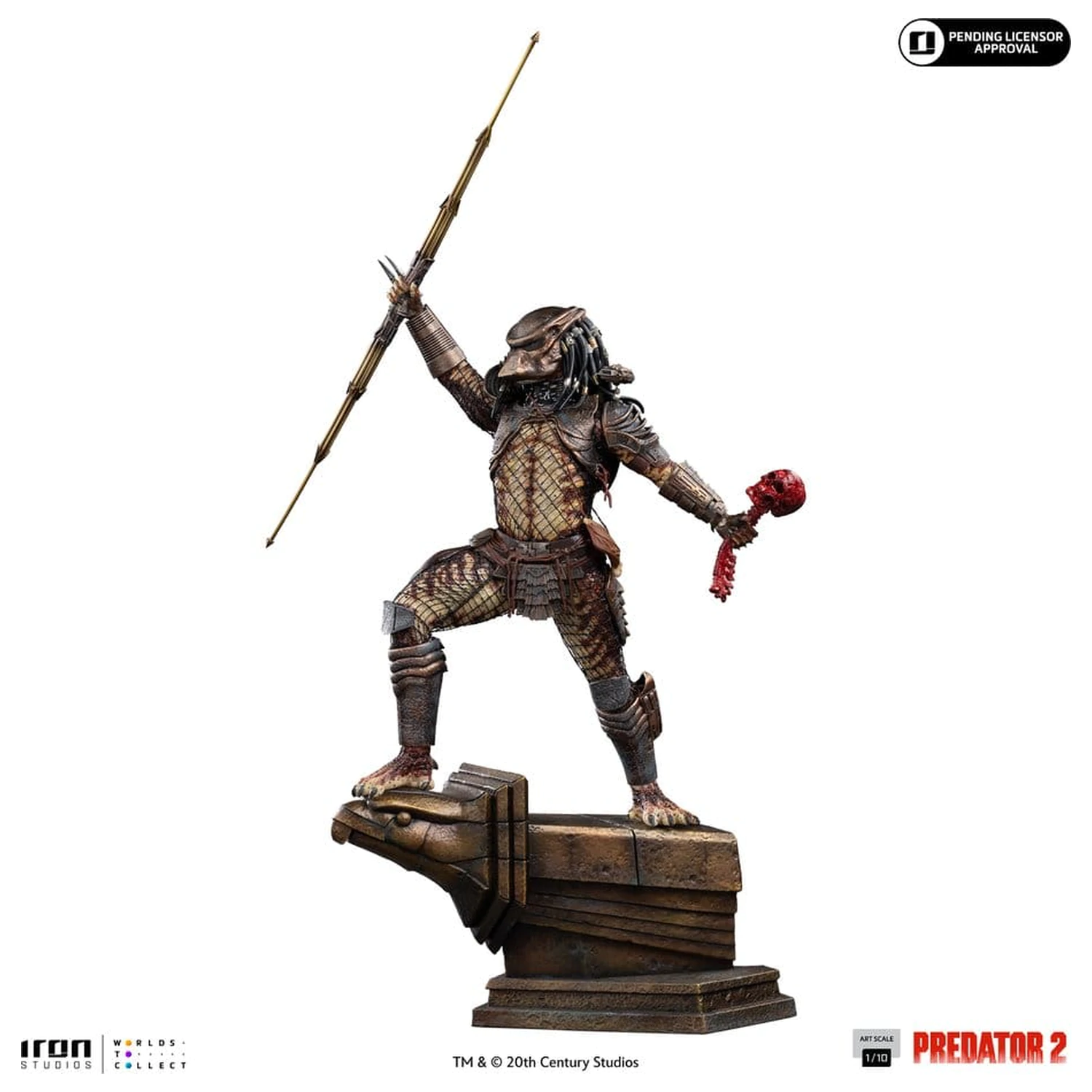 Predator 2 Predator City Hunter Art Scale Statue 1/10 Predator City Hunter product photo