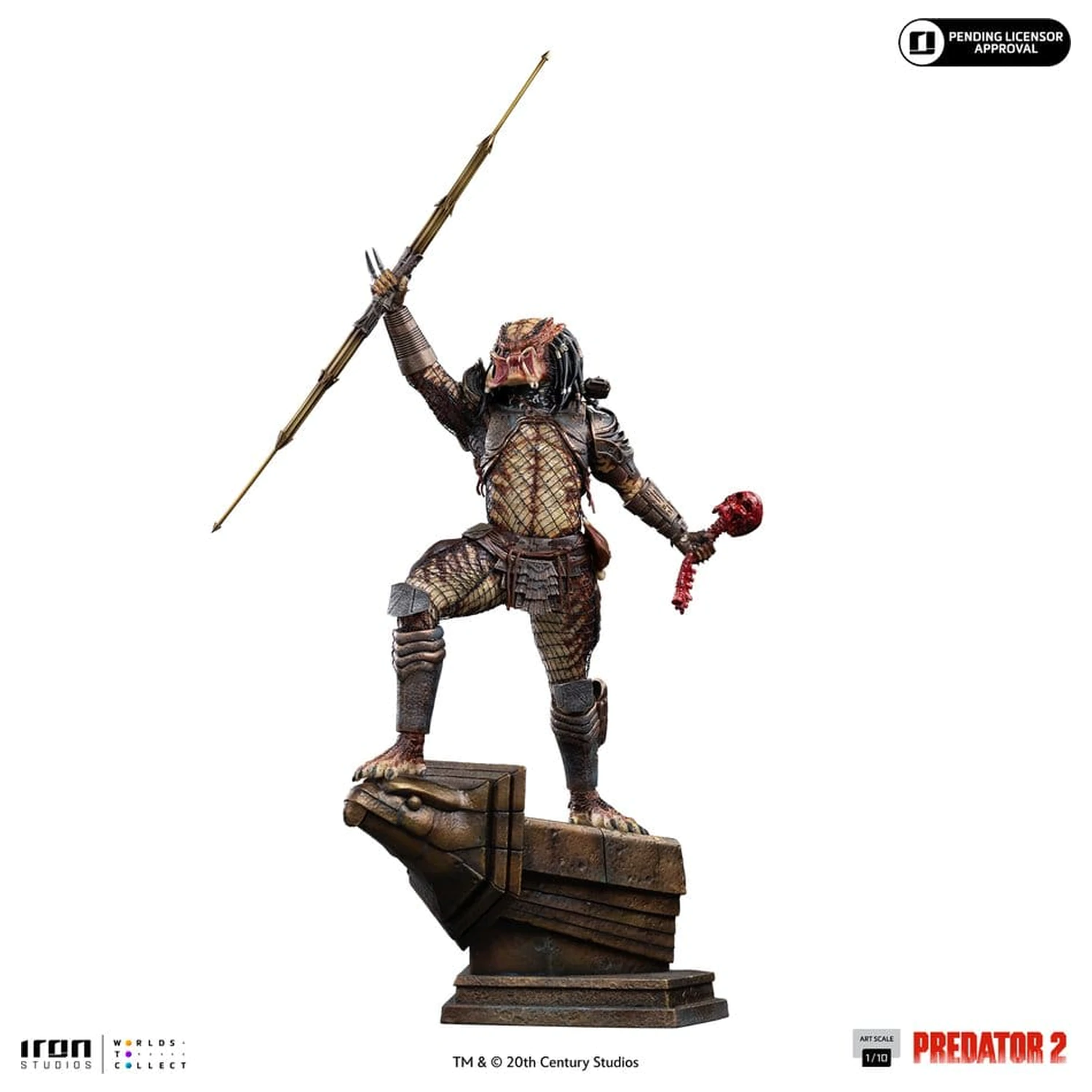 Predator 2 Predator City Hunter Art Scale Statue 1/10 Predator City Hunter product photo