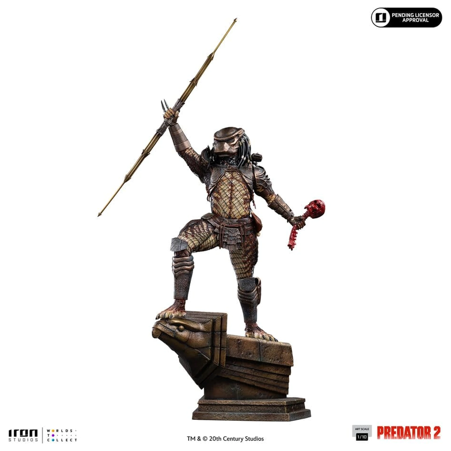 Predator 2 Predator City Hunter Art Scale Statue 1/10 Predator City Hunter product photo