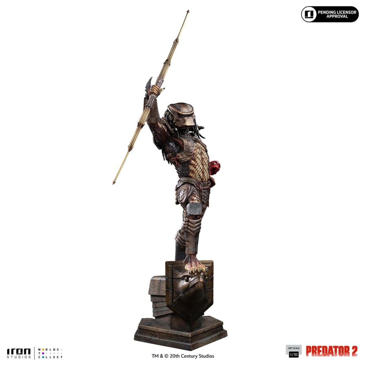Predator 2 Predator City Hunter Art Scale Statue 1/10 Predator City Hunter product photo