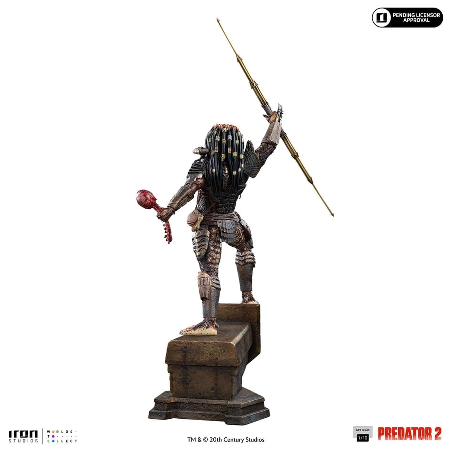 Predator 2 Predator City Hunter Art Scale Statue 1/10 Predator City Hunter product photo