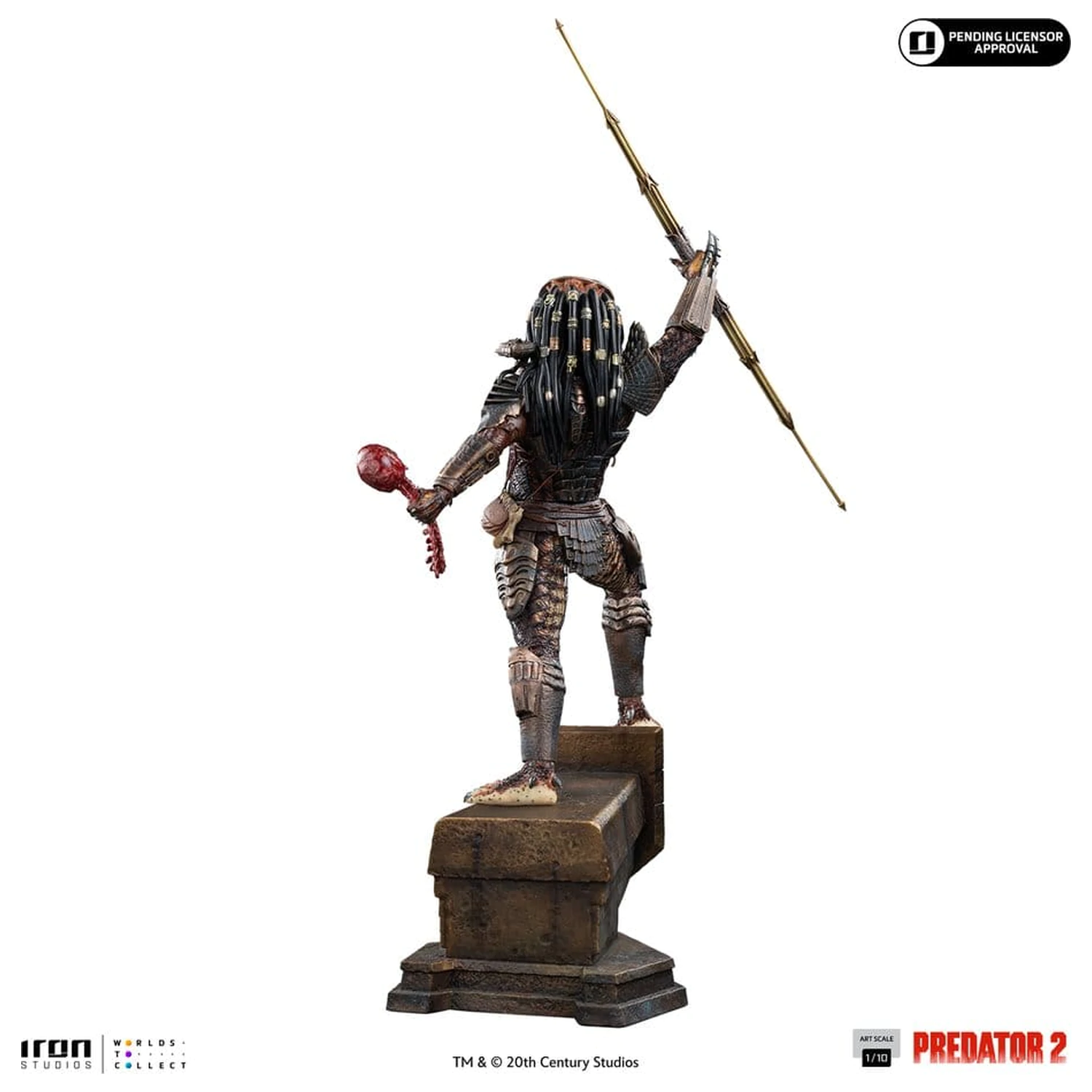 Predator 2 Predator City Hunter Art Scale Statue 1/10 Predator City Hunter product photo