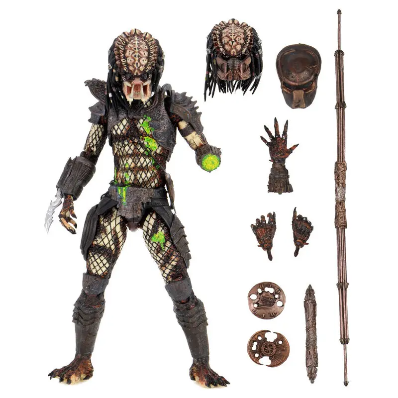 Predator 2 Action Figure Ultimate Battle-Damaged City Hunter 20 cm termékfotó